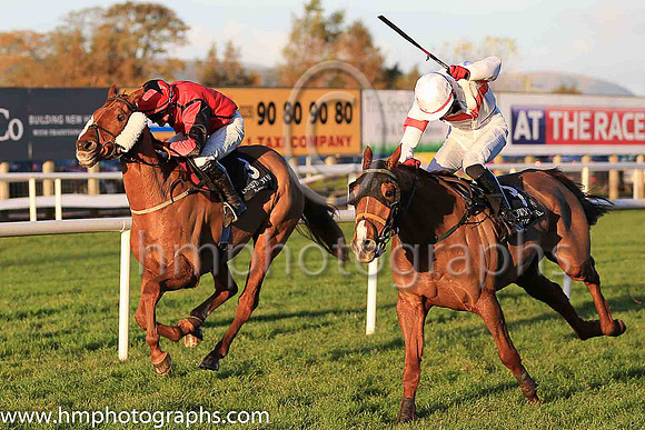 01st Tiger Sam and D Meyler ( 8 , white, red hoop ) Trainer - N Meade , Owner - Noel Meade