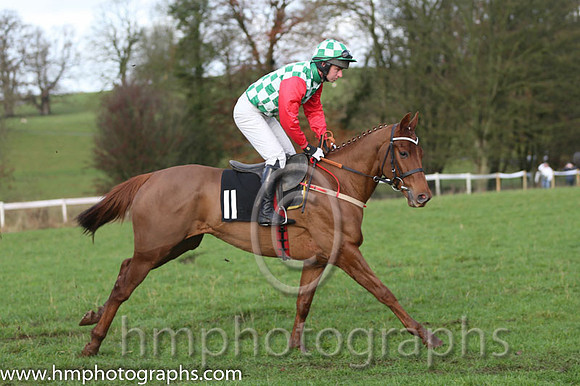 05 Jackamo and N Mcparlan - PU - 05th (11 ,emerald green  whte check ) Trainer - C A McBratney
