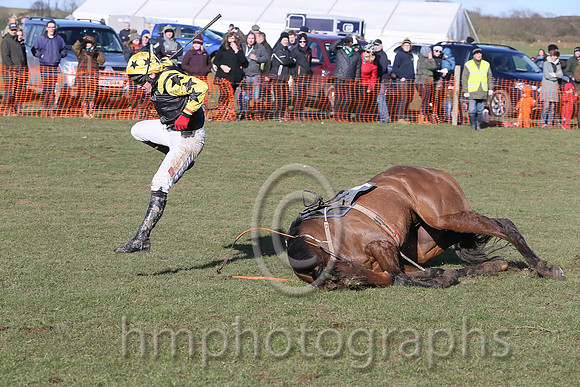 CROSSHUE DUDE and R James ( 4 , BLACK,yellow epaulettes; yellow,black stars sleeves; yellow cap ) Trainer: Donnchadh Doyle,, Owner : Syndicate D  N