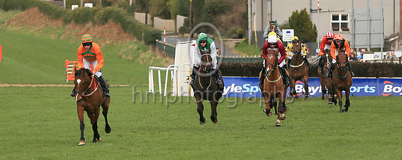 01st Some Man and Mr B ONeill ( 2 , orange , green chevron ) Trainer - D M Christie , Owner - R Nicholas
