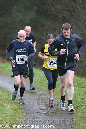 233 Gerry McLaughlin (160 ) Ballymena Runners AC 00:58:30  231 Carol Clarke (352 ) North Belfast Harriers 00:58:29