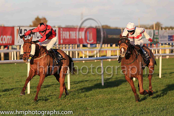 01st Tiger Sam and D Meyler ( 8 , white, red hoop ) Trainer - N Meade , Owner - Noel Meade