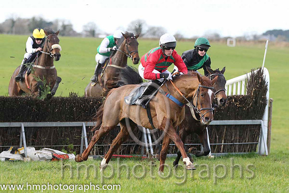 02 Maple Mons & B O'Neill - 2nd (3, red, green chevrons) & 01 Maple Valley Gold & Ms R Blackmore - winner (4, black, green sash ) - FT8E0667-46