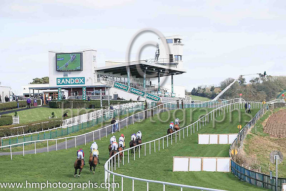 No spectators for the second year in succession as horses race up the hill at Downpatrick on Ulster National Race Day