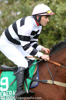 09 Gonal and N Gault - PU - 09th (9 ,black and white hoops ) Trainer - John Bryson