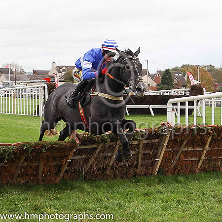 07th Rancher Lass and D Meyler ( 10 , blue, white band ) Trainer - K Thornton , Owner - Mrs Dorothy L Murdoch-Gourley
