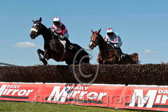Unanswered - Fell, Jockey Mr A T Duff & Royal Ranger - 2nd, Jockey Mr R O'Sullican - CU2D4738-e