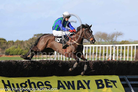 WEXFORD SAGE and N Gault ( 18 ,Antrim (H)- DARK BLUE  EMERALD GREEN STRIPES; dark blue sleeves; white cap ) Trainer: Ann Hunter,, Owner : Ann Hunter