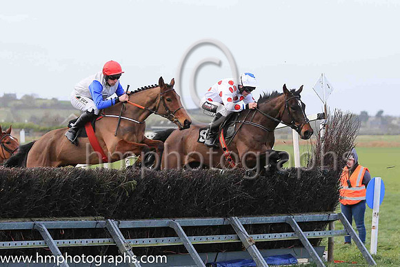 02nd GOD KNOWS WHY and R James ( 8 , EMERALD GREEN,red seams; emerald green sleeves,red seams; white cap ) Trainer: Kate Harrington,, Owner : Kate Harrington