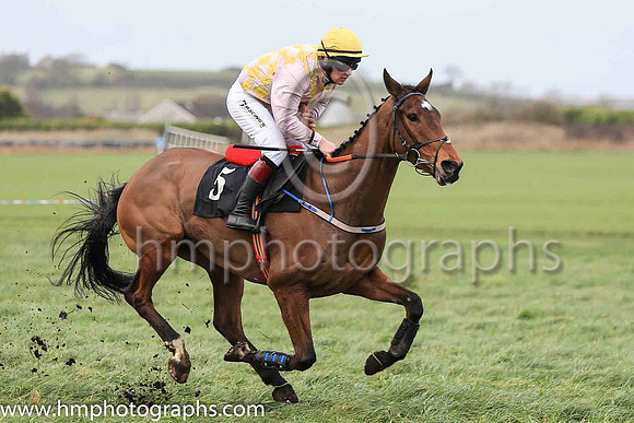 01st WILL CARVER and J G Gainford ( 5 , PINK  YELLOW CHECK; pink sleeves; yellow cap ) Trainer: Warren Ewing,, Owner : Warren Ewing