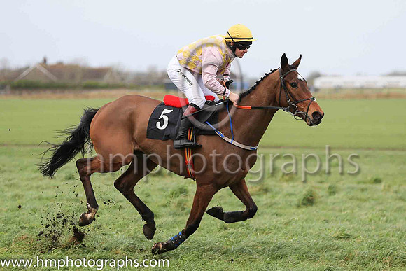 01st WILL CARVER and J G Gainford ( 5 , PINK  YELLOW CHECK; pink sleeves; yellow cap ) Trainer: Warren Ewing,, Owner : Warren Ewing