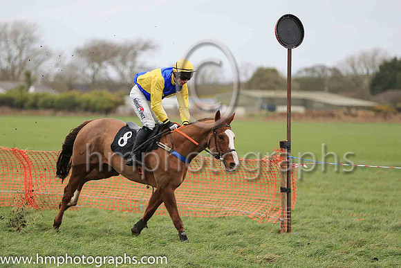 03rd ATTRIBUTION (GB) and J C Barry ( 8 , ROYAL BLUE,yellow diabolo; yellow sleeves; yellow cap ) Trainer: J.T.R. Dreaper,, Owner : Syndicate Knockalough
