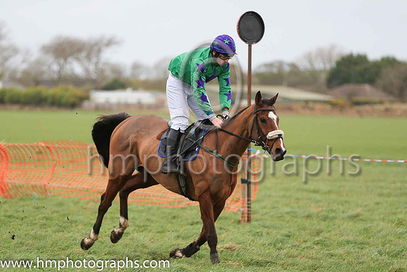 POLI ROI (FR) and B G Crawford ( 7 , EMERALD GREEN,purple star; emerald green sleeves,purple stars; purple cap,emerald green stars ) Trainer: S.R.B. Crawford,, Owner : Martin McGroggan Raymond Scullio