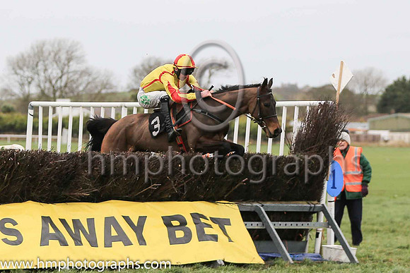 02nd DOUBLE SMART and D G Lavery ( 3 , YELLOW,red seams; yellow sleeves,red diabolo; yellow  red qtd cap ) Trainer: Patrick Eugene Turley,, Owner : Andrew S. Pearson