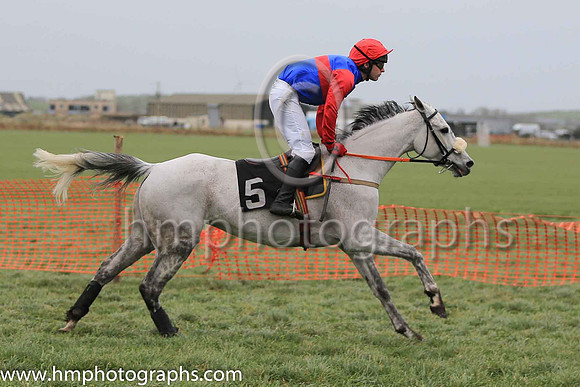 04th NEVADA ROSE and N Gault ( 5 , ROYAL BLUE,red hoop; red sleeves; red cap ) Trainer: S. Michael Millar,, Owner : S. Michael Millar