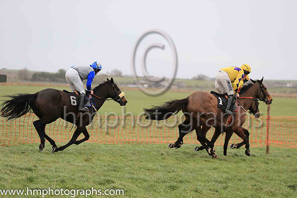 03rd RYANS CAVE and B Lawless ( 6 , ROYAL BLUE  GREY HLVD; royal blue,grey reversed sleeves; royal blue  grey qtd cap ) Trainer: Gerard Lawless,, Owner : Frank M. O'Donnell
