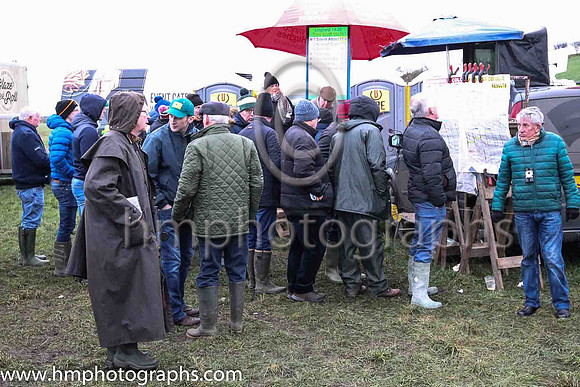 The betting ring at the North Down Hunt Club P2P at Kirkistown