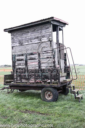 The Stewards shelter at the North Down Hunt Club P2P at Kirkistown