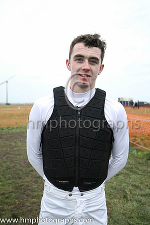 Carl Hughes from Downpatrick who was third on Castelbawn, trained by C McBratney, owned by Templeburn Racing syndicate at the North Down Hunt Club P2P at Kirkistown