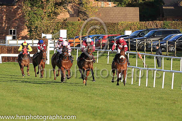 04th Zabana and K M Donoghue ( 2 , maroon and white stripes ) Trainer - A Lynch , Owner - C Jones