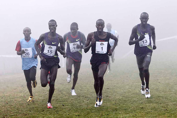 Moses Kibet UGA (26) 5th in 26.37, Titus Mbishei (15) KEN, 2nd in 26.13, Dennis Masai KEN (14) , 4th in 26.31, MIke Kigen (1) KEN winner in 26.07 & Jacob Cheshari (13) KEN, 3rd in 26.21 - CU2D2858-e