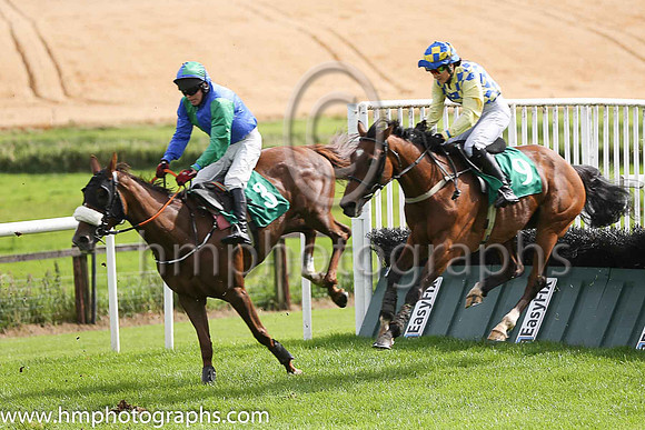 05th Personal Shopper and Miss A O'Sullivan ( 9 , royal blue and yellow check ) Trainer - H Smyth , Owner - H Smyth