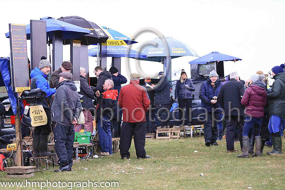 The betting ring at Tyrella Point to POint