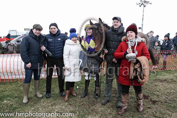01st WELL BILL and D J McConville ( 7 , PURPLE,yellow triple diamond; yellow sleeves; yellow cap ) Trainer: Marshall Watson,, Owner : Claire Watson winners of the Robert McCartney Memorial Winners of