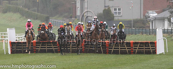 03rd Now Where Or When and J J Slevin ( 9 , pink and brown hoops ) Trainer - S R B Crawford , Owner - Mrs M McCrudden