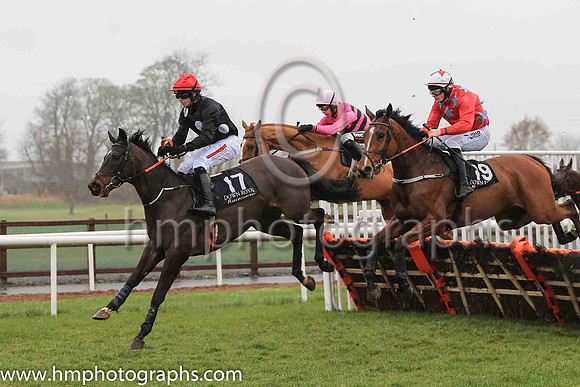 16th Union Park and R A Doyle 3 ( 19 , red, blue spots ) Trainer - P J Rothwell , Owner - Oliver Barden