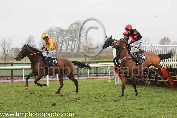 06th Djasek and D Meyler ( 13 , red and yellow qtrd ) Trainer - A J Martin , Owner - Dewsweepers Syndicate