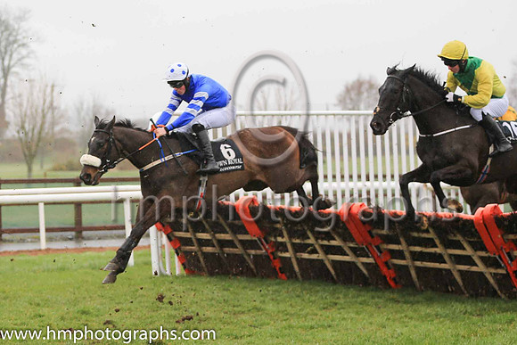 13th Ilikehim and J B Kane 5 ( 6 , blue, blue and white hooped sleeves ) Trainer - W Durkan , Owner - William Durkan