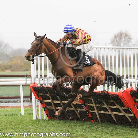 02nd Double Jemmy and D J Mullins ( 5 , yellow and brown check ) Trainer - A J Martin , Owner - Givmefive Syndicate