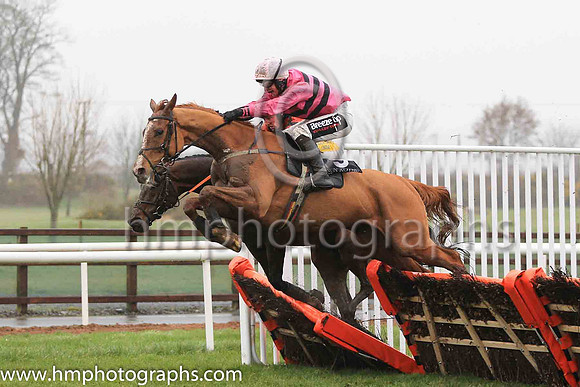 03rd Now Where Or When and J J Slevin ( 9 , pink and brown hoops ) Trainer - S R B Crawford , Owner - Mrs M McCrudden