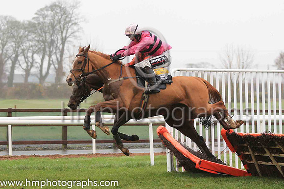 03rd Now Where Or When and J J Slevin ( 9 , pink and brown hoops ) Trainer - S R B Crawford , Owner - Mrs M McCrudden