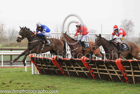 13th Ilikehim and J B Kane 5 ( 6 , blue, blue and white hooped sleeves ) Trainer - W Durkan , Owner - William Durkan