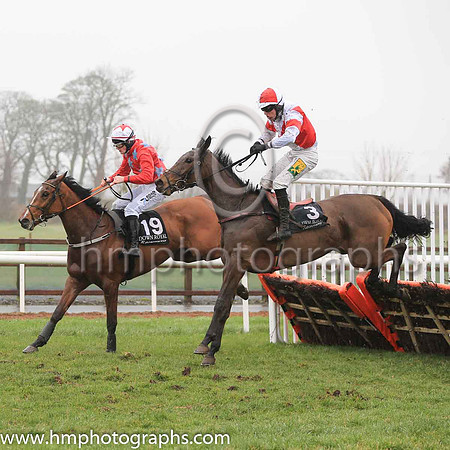 14th Thimbleweed and J S McGarvey ( 3 , red and white diabolo ) Trainer - N C Kelly , Owner - Sean Convery  Mary Convery