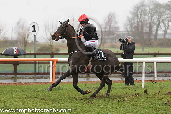 18th Deealli and C D Timmons 3 ( 17 , black, three white spots ) Trainer - Thomas Coyle , Owner - Miss Susan Barton