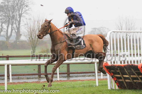 07th Metal Man and D F O'Regan ( 7 , blue, orange chevron ) Trainer - G Elliott , Owner - Gordon Elliott