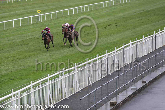 Racing at at the empty enclosures at Down Royal on Saint Patrick's Day 2020. Spectators were excluded because of COVID-19. RHI had banned spectators in a bid to control the spread of the virus.