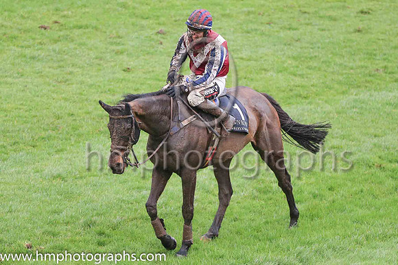05th Fine Rightly and J J Slevin ( 1 , purple, white chevron ) Trainer - S R B Crawford , Owner - Miss Patricia Duffin