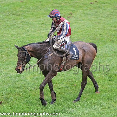05th Fine Rightly and J J Slevin ( 1 , purple, white chevron ) Trainer - S R B Crawford , Owner - Miss Patricia Duffin