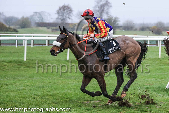 01st Winged Leader and Mr B O?Neill ( 7 , blue, yellow stars ) Trainer - D M Christie , Owner - Miss Jennifer O?Kane  Samuel John Hegarty
