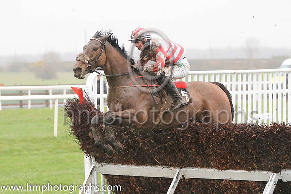 05th Like A Demon and Mr C W McCormack 7 ( 5 , red and white chevrons ) Trainer - N Slevin , Owner - Camillus Slevin