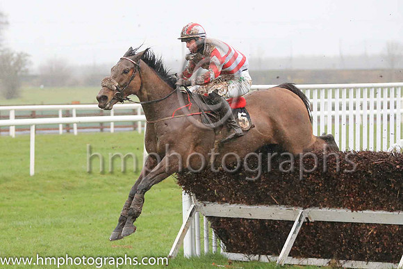 05th Like A Demon and Mr C W McCormack 7 ( 5 , red and white chevrons ) Trainer - N Slevin , Owner - Camillus Slevin