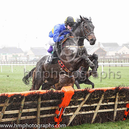PU Running Skeard and D P Holden ( 8 , blue, yellow hoop ) Trainer - S G Walsh , Owner - S G Walsh  Miss Laura Walsh