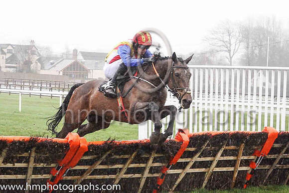 08th Wee Small Hours and K Brogan 2 ( 4 , red and yellow stripes ) Trainer - M Rice , Owner - M M Rice