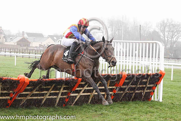 08th Wee Small Hours and K Brogan 2 ( 4 , red and yellow stripes ) Trainer - M Rice , Owner - M M Rice
