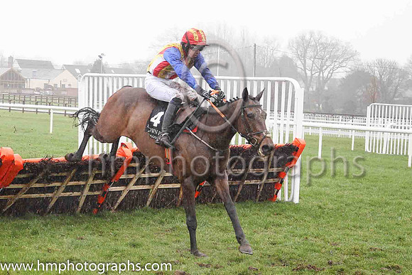 08th Wee Small Hours and K Brogan 2 ( 4 , red and yellow stripes ) Trainer - M Rice , Owner - M M Rice