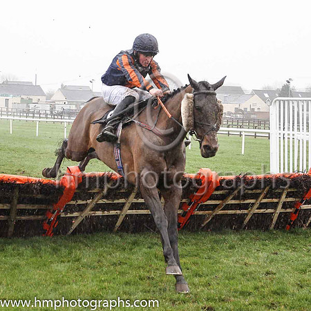 09th Junius Brutus and D P Maxwell ( 6 , blue, orange stripe ) Trainer - Caroline Mccaldin , Owner - J D Birkmyre  Lyle Andrew